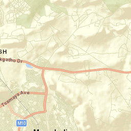 City of Tshwane Metropolitan Municipality Street Map
