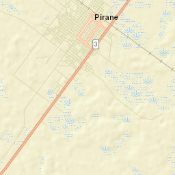 Pirané Street Map