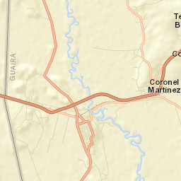 Coronel Martínez Street Map