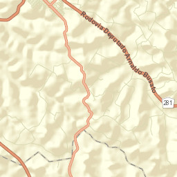 Planalto Street Map