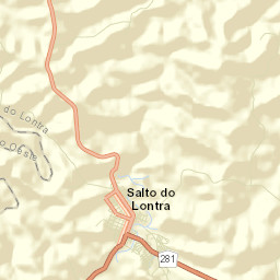 Salto do Lontra Street Map