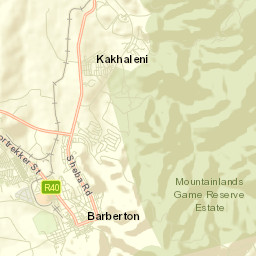 Barberton Street Map