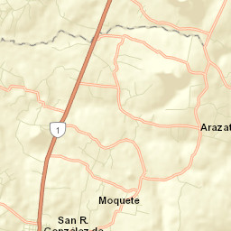 Carapeguá Street Map