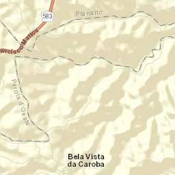 Bela Vista da Caroba Street Map