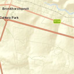 Bronkhorstspruit Street Map