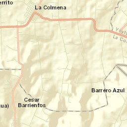 La Colmena Street Map