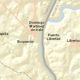 Puerto Libertad Street Map