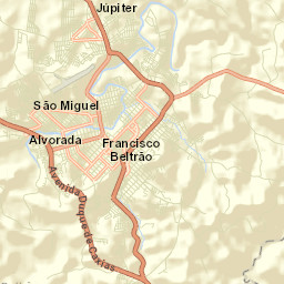 Francisco Beltrão Street Map