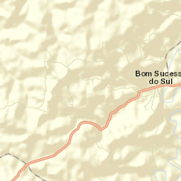 Bom Sucesso do Sul Street Map
