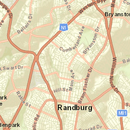 Randburg Street Map