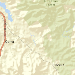Curra Street Map