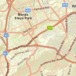 Eden Glen Street Map