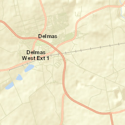Delmas Street Map