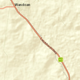 Wandoan Street Map
