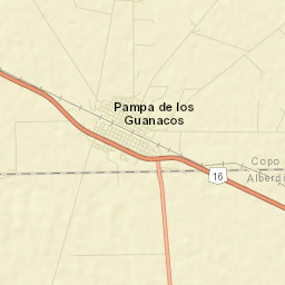 Pampa de los Guanacos Street Map