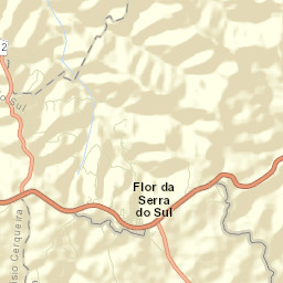 Flor da Serra do Sul Street Map