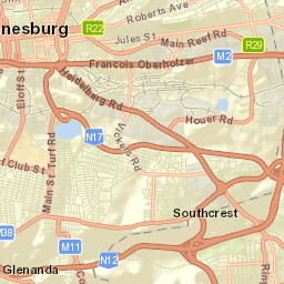Alberton Street Map