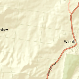 Wondai Street Map