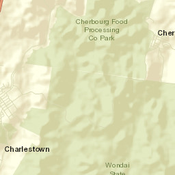 Cherbourg Street Map