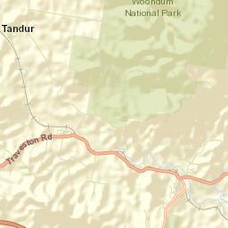 Cooran Street Map