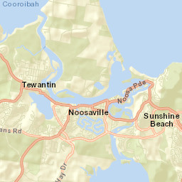Tewantin Street Map