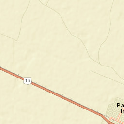 Pampa del Infierno Street Map