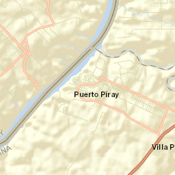 Puerto Piray Street Map
