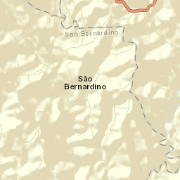 São Bernardino Street Map