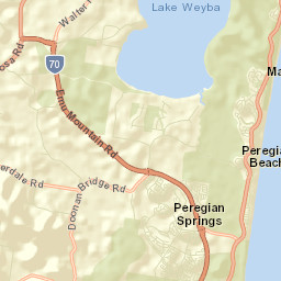 Peregian Springs Street Map