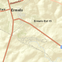 Ermelo Street Map