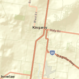 Kingaroy Street Map