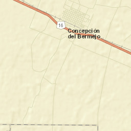 Concepción del Bermejo Street Map