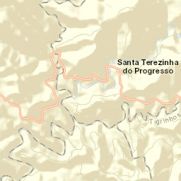 Santa Terezinha do Progresso Street Map