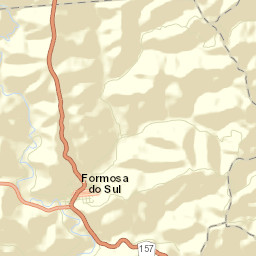 Formosa do Sul Street Map