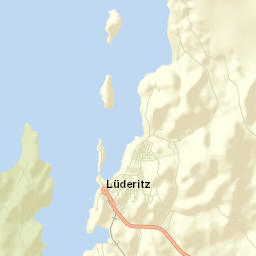 Lüderitz Street Map