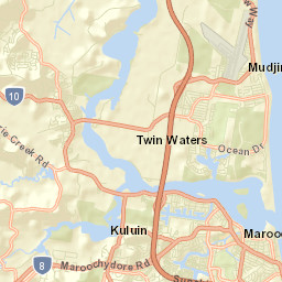 Mudjimba Street Map