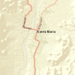 Santa María Street Map
