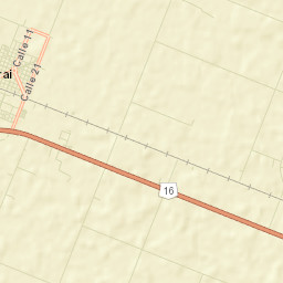Aviá Terai Street Map