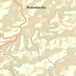Romelândia Street Map