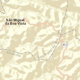 São Miguel da Boa Vista Street Map