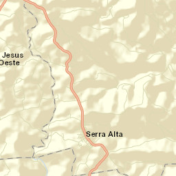 Serra Alta Street Map