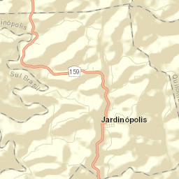 Jardinópolis Street Map