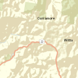 Witta Street Map