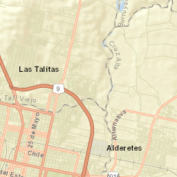 Alderetes Street Map