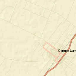 Campo Largo Street Map