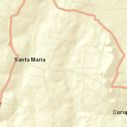 Santa María Street Map