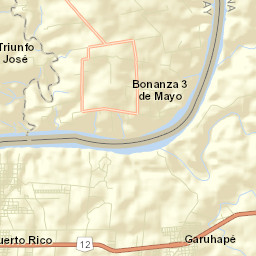 Garuhapé Street Map