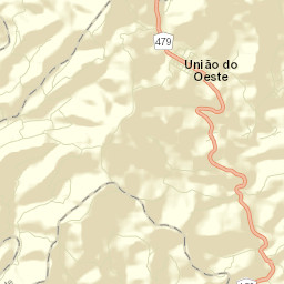 União do Oeste Street Map