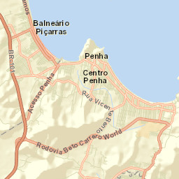 Penha Street Map