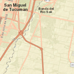 Departamento de Capital Street Map